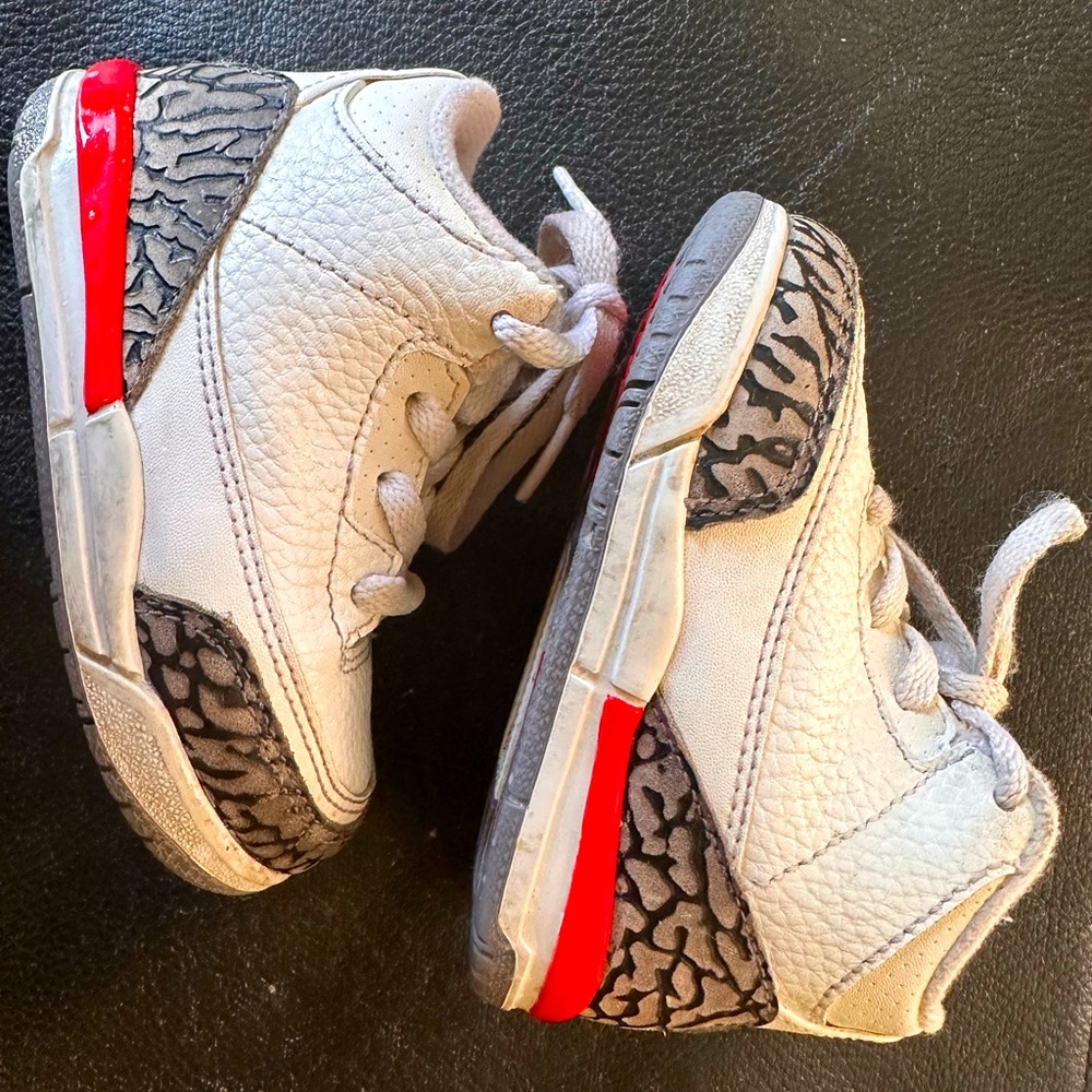 Jordan Retro 3 Fire Red - Toddler